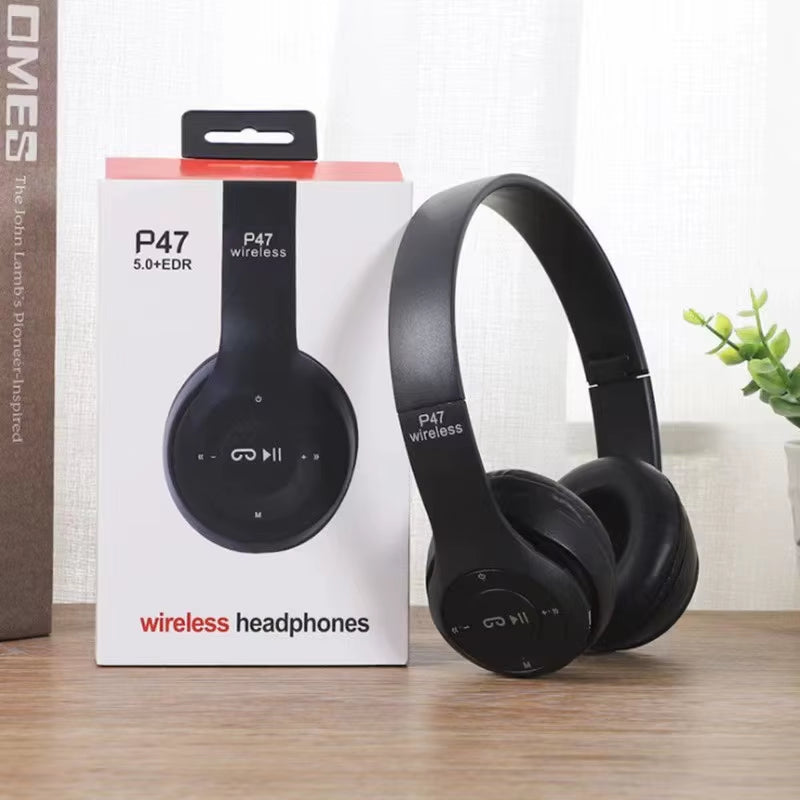Audifonos de  Bluetooth 5.0 P47 TWS con micrófono para música, para iPhone, Samsung, Android e iOS.