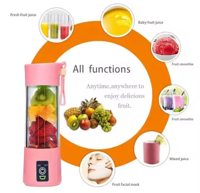 EcoBlend™ – Licuadora USB para Jugos y Smoothies