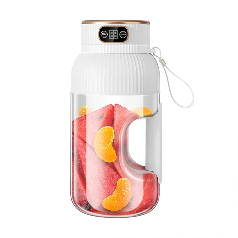 Licuadora Portátil de 1000 ML – Smoothies y Jugos Frescos Donde Quieras 