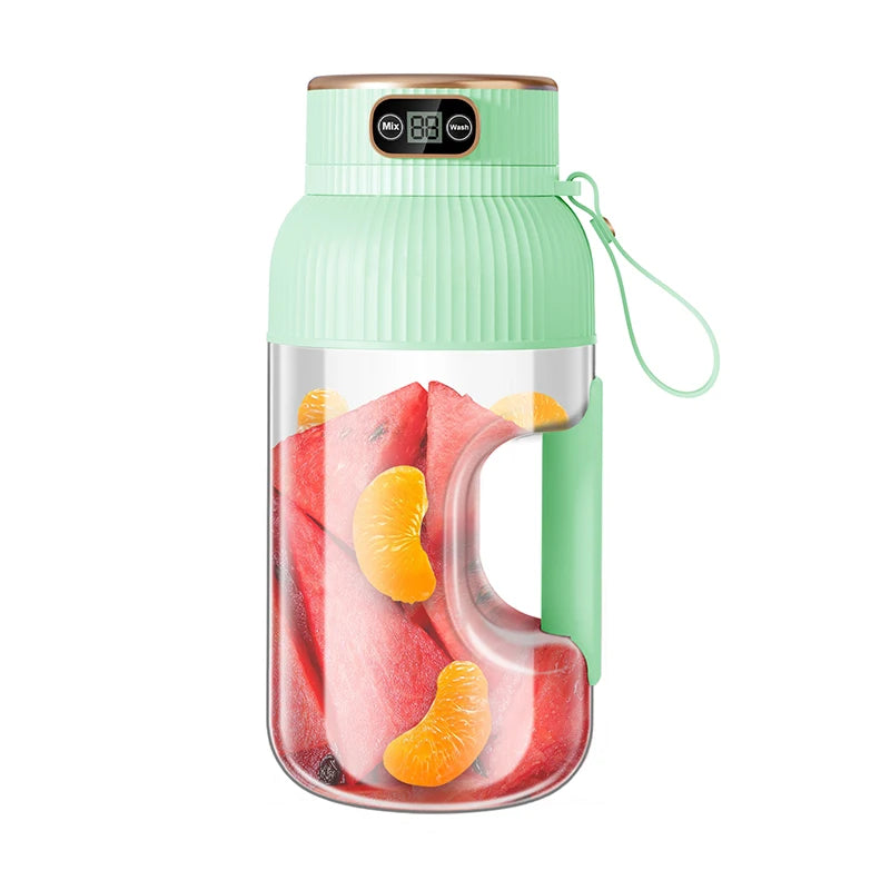 Licuadora Portátil de 1000 ML – Smoothies y Jugos Frescos Donde Quieras 