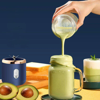 Mini Licuadora Portátil USB Recargable de 6 Cuchillas – Personalizable con Logo | Batidora Eléctrica para Frutas y Smoothies