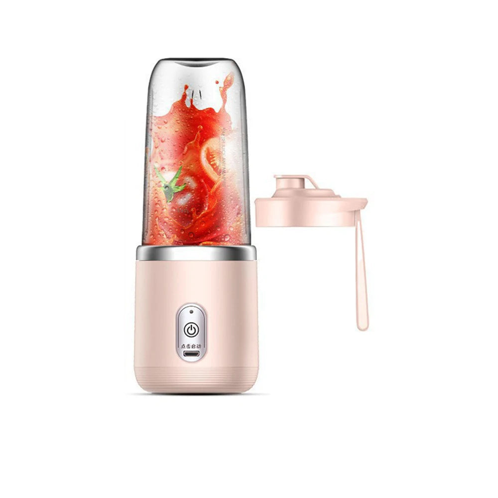 Mini Licuadora Portátil USB Recargable de 6 Cuchillas – Personalizable con Logo | Batidora Eléctrica para Frutas y Smoothies
