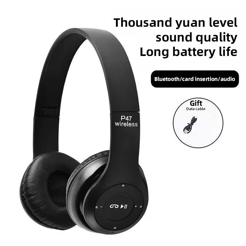 Audifonos de  Bluetooth 5.0 P47 TWS con micrófono para música, para iPhone, Samsung, Android e iOS.