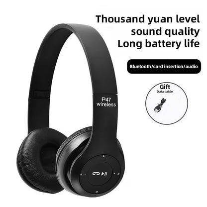 Audifonos de  Bluetooth 5.0 P47 TWS con micrófono para música, para iPhone, Samsung, Android e iOS.
